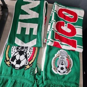 Mexico Soccer Scarfs 2 Styles